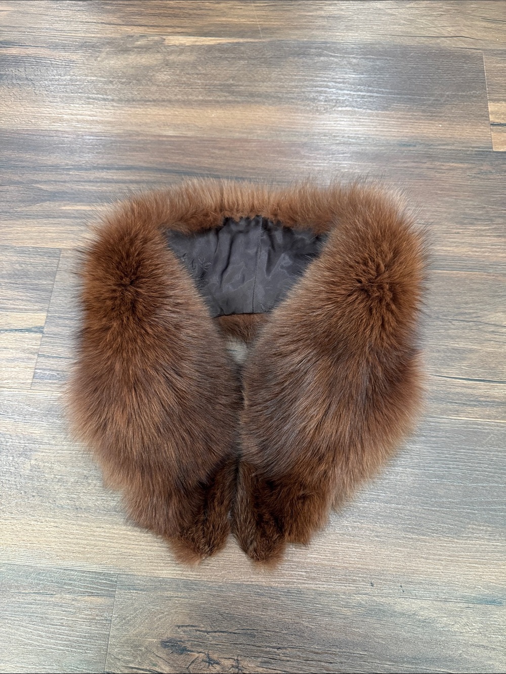 Real Fox Fur Collar